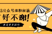 公众号如何吸粉(微信公众号如何吸粉)