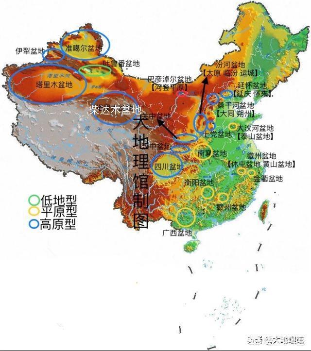 中国三大平原
:我国的四大高原、四大盆地、三大平原的分布以及特点是什么？